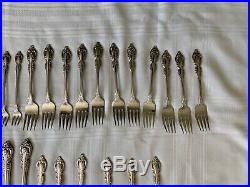 Oneida Brahms Community Stainless Flatware 12 Place Settings 91 Pieces Serving