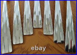 Oneida CAMDEN 34 piece Lot of Stainless Flatware Service for Five + extras