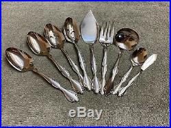 Oneida CANTATA Glossy Community Stainless flatware 57 pieces
