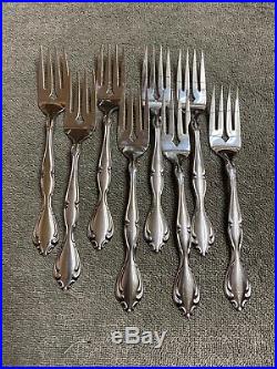 Oneida CANTATA Glossy Community Stainless flatware 57 pieces
