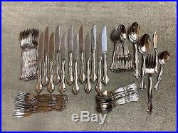 Oneida CANTATA Glossy Community Stainless flatware 65 pieces