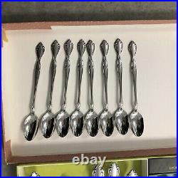 Oneida CANTATA Glossy Community Stainless flatware 69 pieces Vintage Original