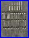 Oneida CAPISTRANO Stainless Oneidacraft Deluxe Flatware 53 Pc 7 Place Settings