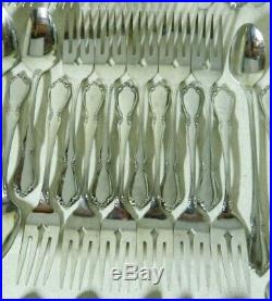 Oneida CHATEAU Oneidacraft Deluxe Stainless Silverware Set Service for 8+ 89pc