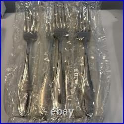 Oneida Camber Cresta Windswept Scroll Dinner Forks Stainless Steel Set of 36 New