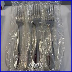 Oneida Camber Cresta Windswept Scroll Dinner Forks Stainless Steel Set of 36 New