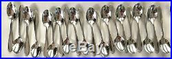 Oneida Camber Glossy Scrolls Stainless Steel Flatware Set 69 Pieces USA Made