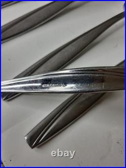 Oneida Camlynn Stainless 50 Piece Flatware Set 7 Place Setting Fork Knife Spoon