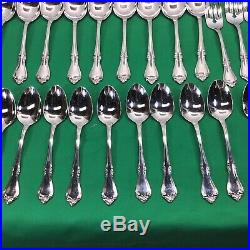 Oneida Celebrity Stainless COMPLETE SET 12 Place settings +8 Serving 80 pieces