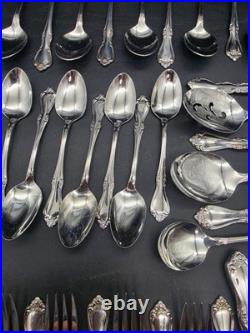Oneida Celebrity Stainless Steel Deluxe Flatware 60 Pc Lot SSS Dinnerware