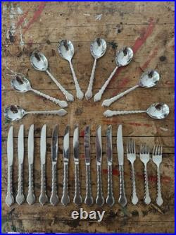 Oneida Cello Mixed Set Of Stainless Flatware (set Of 22)