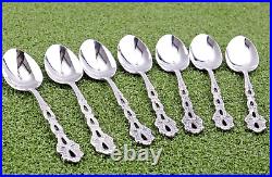 Oneida Chandelier 7 Teaspoons 6 Community Stainless Flatware Silverware MINT