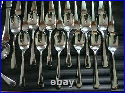 Oneida Chandler 65 Piece Service for 12 Quality Stainless 18/10 Flatware SHINY
