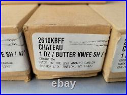 Oneida Chateau Butter Knives Brand New Lot of (71) 2610KBFF