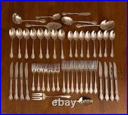 Oneida Chateau Stainless Flatware 46 Pc Set Oneidacraft Community USA Servers
