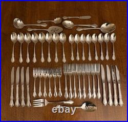 Oneida Chateau Stainless Flatware 46 Pc Set Oneidacraft Community USA Servers Oneida Chateau Stainless Flatware 46 Pc Set Oneidacraft Community USA Servers