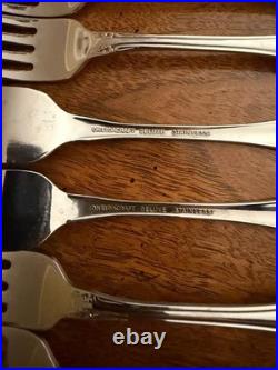 Oneida Chateau Stainless Flatware 46 Pc Set Oneidacraft Community USA Servers Oneida Chateau Stainless Flatware 46 Pc Set Oneidacraft Community USA Servers