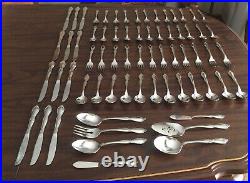 Oneida Chatelaine Betty Crocker 12- 5 Piece Place Settings + 7 Serving Pieces