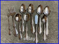 Oneida Chatelaine community stainless flatware 40 pieces