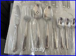 Oneida Chroma 32+5 Flatware Set, 18/10 Stainless Steel, New