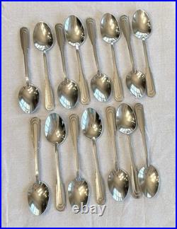 Oneida Cityscape Huge 83pc Lot Stainless Flatware Service for 10 Serving Pieces