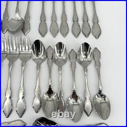 Oneida Classic Mood Deauville Prescott Stainless 36 Piece Set Serves 6