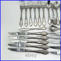 Oneida Classic Mood Deauville Prescott Stainless 36 Piece Set Serves 6