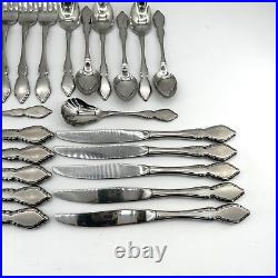 Oneida Classic Mood Deauville Prescott Stainless 36 Piece Set Serves 6