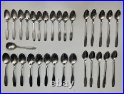 Oneida Community 67 Pieces PAUL REVERE Stainless Forks Spoons Knives Serving Set