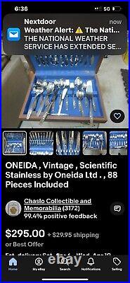 Oneida Community 80 Pc Ventage Flatware