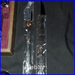 Oneida Community 81pc Stainless Flatware Set, Service for 8, Floral Wood Case