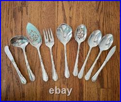 Oneida Community BELLE ROSE Stainless USA Glossy Silverware Flatware