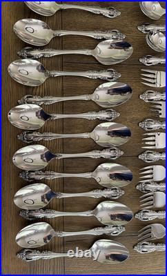 Oneida Community Brahms 65 Pc Stainless Flatware Set Service for 12