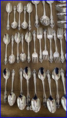 Oneida Community Brahms 65 Pc Stainless Flatware Set Service for 12