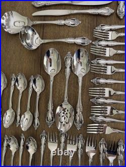 Oneida Community Brahms 65 Pc Stainless Flatware Set Service for 12