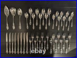 Oneida Community Brahms Service For 8 + Serving Pieces (set Of 43)