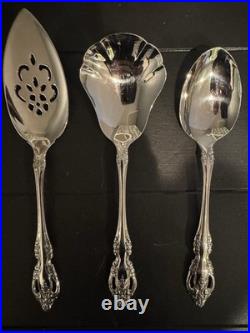 Oneida Community Brahms Service For 8 + Serving Pieces (set Of 43)
