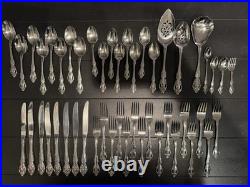 Oneida Community Brahms Service For 8 + Serving Pieces (set Of 49)