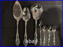 Oneida Community Brahms Service For 8 + Serving Pieces (set Of 49)