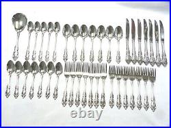 Oneida Community Brahms Stainless Flatware 41-pieces