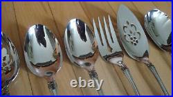 Oneida Community Brahms Stainless Flatware Lot 50 Pc Serv. For 6