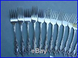 Oneida Community Brahms Stainless Steel Flatware 69pc Service for 12