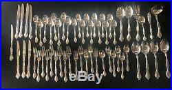 Oneida Community CANTATA Glossy stainless Flatware set with Serving Sets 57pcs