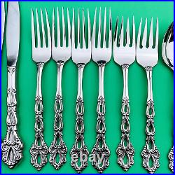 Oneida Community CHANDELIER Glossy Stainless Flatware 17 Mixed Pieces Glossy