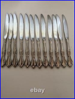 Oneida Community Cantata 63 Pc Stainless Flatware Set Service for 12 MCM