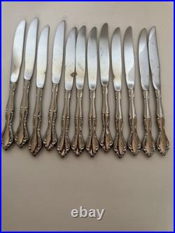 Oneida Community Cantata 63 Pc Stainless Flatware Set Service for 12 MCM Oneida Community Cantata 63 Pc Stainless Flatware Set Service for 12 MCM