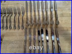 Oneida Community Cantata 83 PIECES SET Stainless Flatware 16 Place (-2 Teaspns)