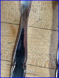 Oneida Community Cantata 83 PIECES SET Stainless Flatware 16 Place (-2 Teaspns)