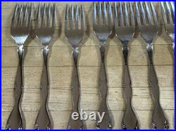 Oneida Community Cantata 83 PIECES SET Stainless Flatware 16 Place (-2 Teaspns)