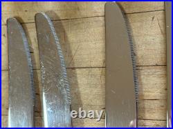 Oneida Community Cantata 83 PIECES SET Stainless Flatware 16 Place (-2 Teaspns)